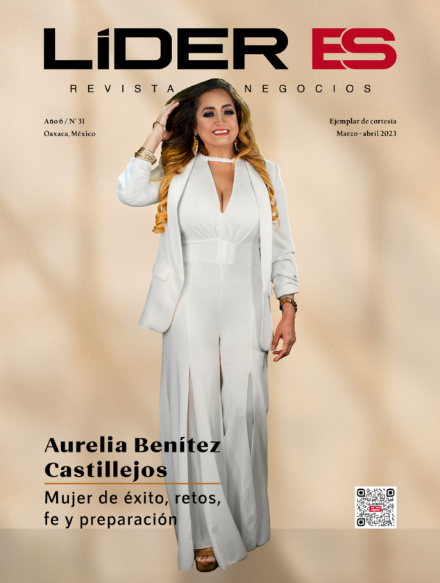 Portada Aurelia Benítez Castillejos. Mujer de éxito, retos, fe y preparación