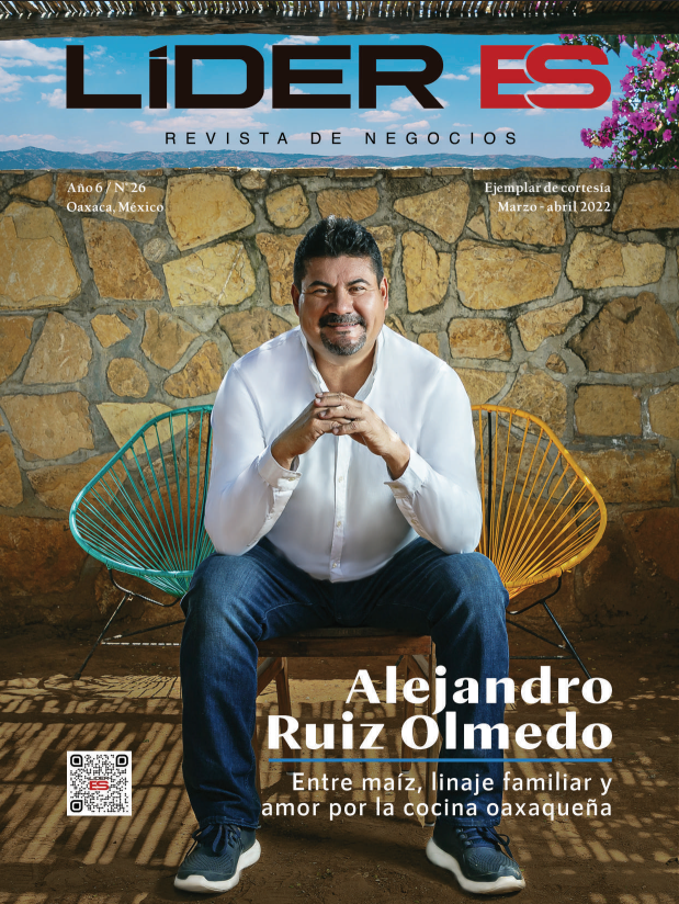 Portada Alejandro Ruiz Olmedo. Entre maíz, linaje familiar y amor por la cocina oaxaqueña
