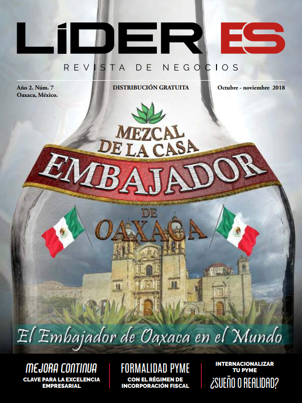 Portada Mezcal de la Casa Embajador, el embajador de Oaxaca en el mundo